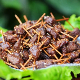 牙签牛肉