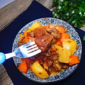 土豆烧羊肉